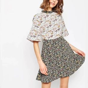 asos ditsy floral print dress